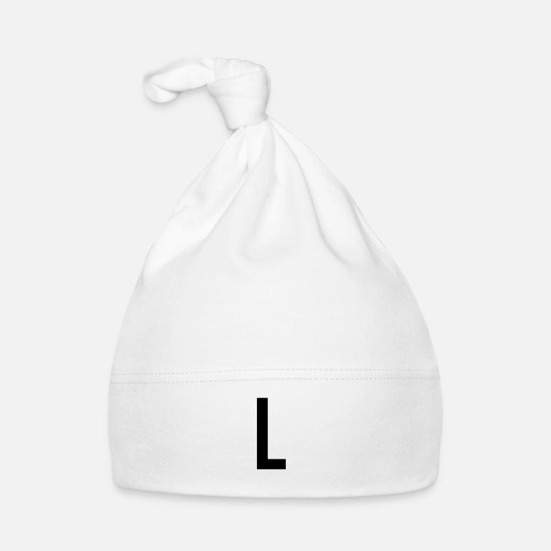 Lettre L Nom Cadeau Présent Licence Bonnet bio Bébé