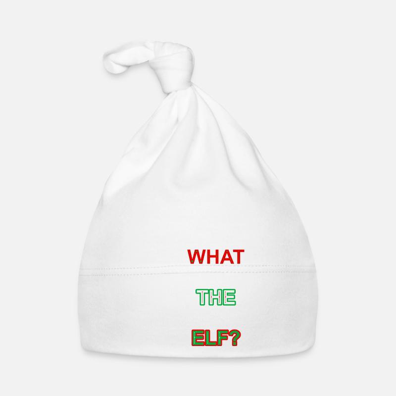 Noël What The Elf Bonnet bio Bébé