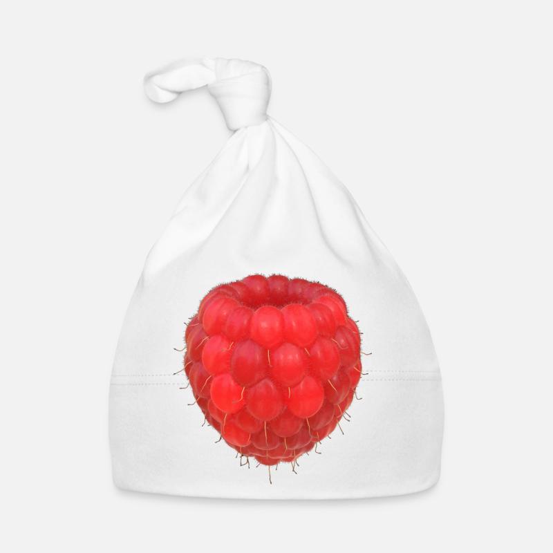 Modèle de grappe de framboises Bonnet bio Bébé