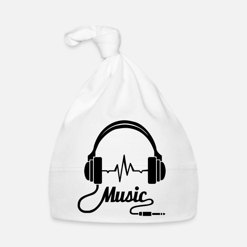 Écouteurs de musique! Bonnet bio Bébé