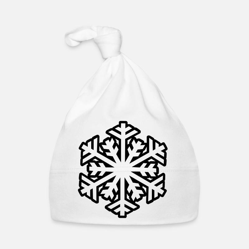 snowflake Organic Baby Cap
