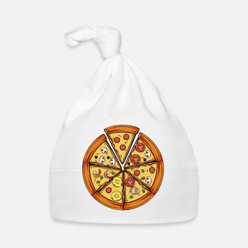 Pizza Baby Bio-Mütze