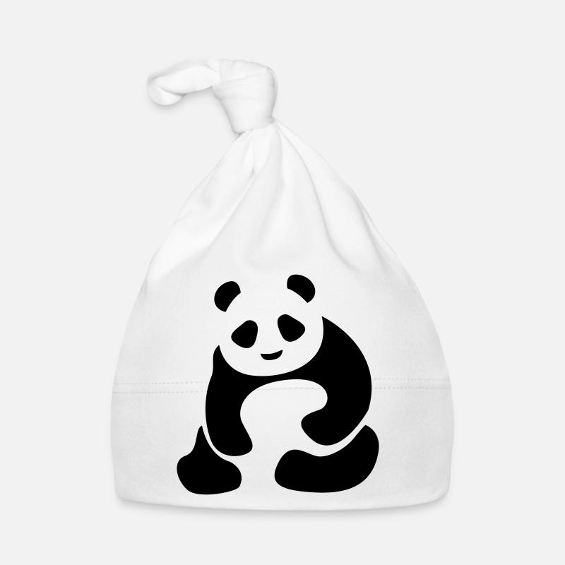 Panda Ours Panda Bébé Bonnet bio Bébé