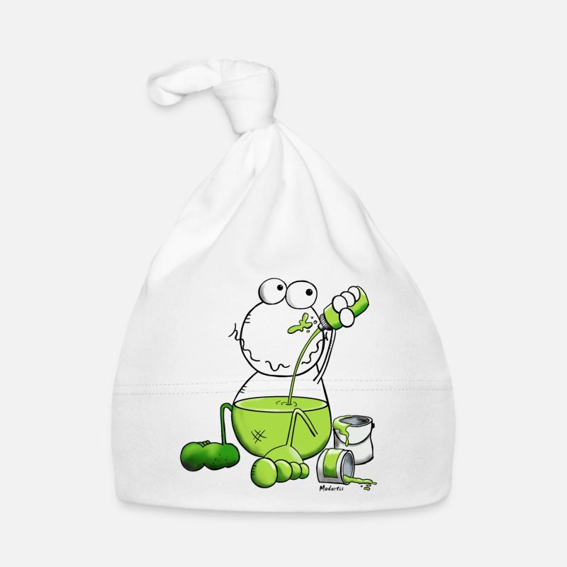 Colour Frog Organic Baby Cap
