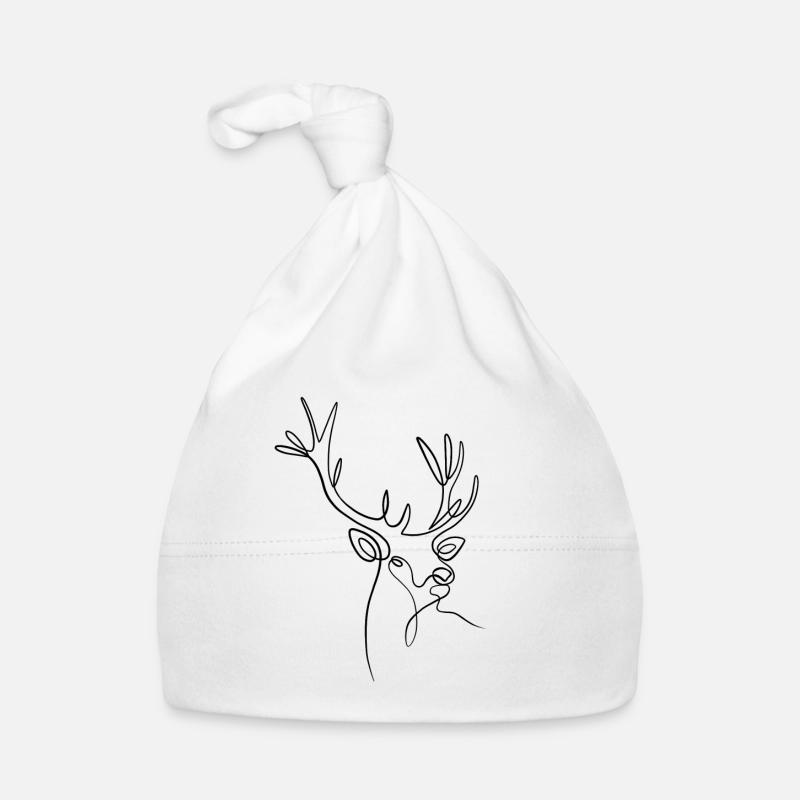 Cerf l'esprit de la forêt Bonnet bio Bébé