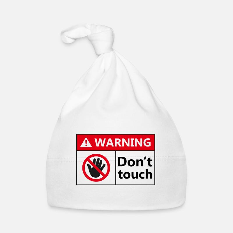 Attention ne touchez pas Bonnet bio Bébé