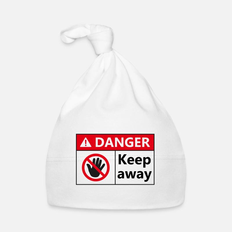 Danger Keep Away Baby Bio-Mütze