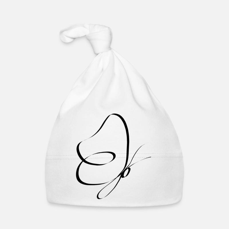 Papillon Baby Bio-Mütze