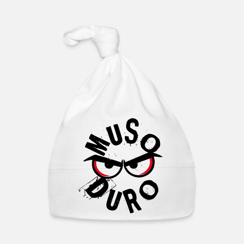 Muso Duro - Grumpy Face Organic Baby Cap