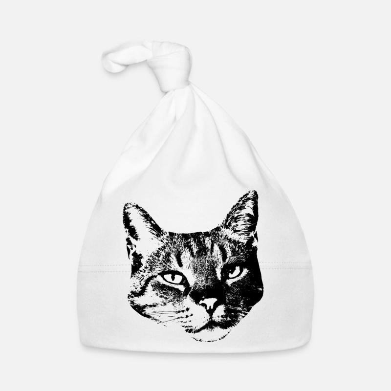 Chat Chat Chat Chat Chemise Cadeau Bonnet bio Bébé