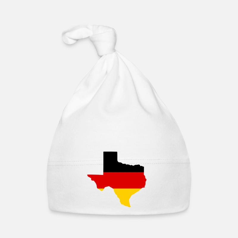 Deutsch-texanisches Design für Texas Einwanderer Baby Bio-Mütze
