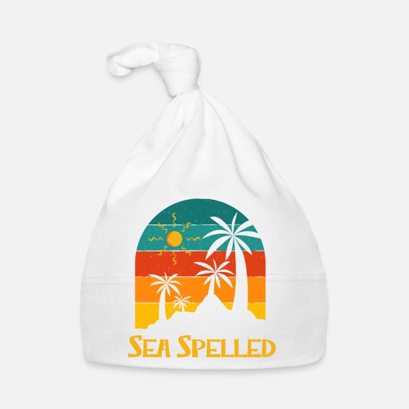 Nauti Time Summer Tropical Beach Trip Vacances Bonnet bio Bébé