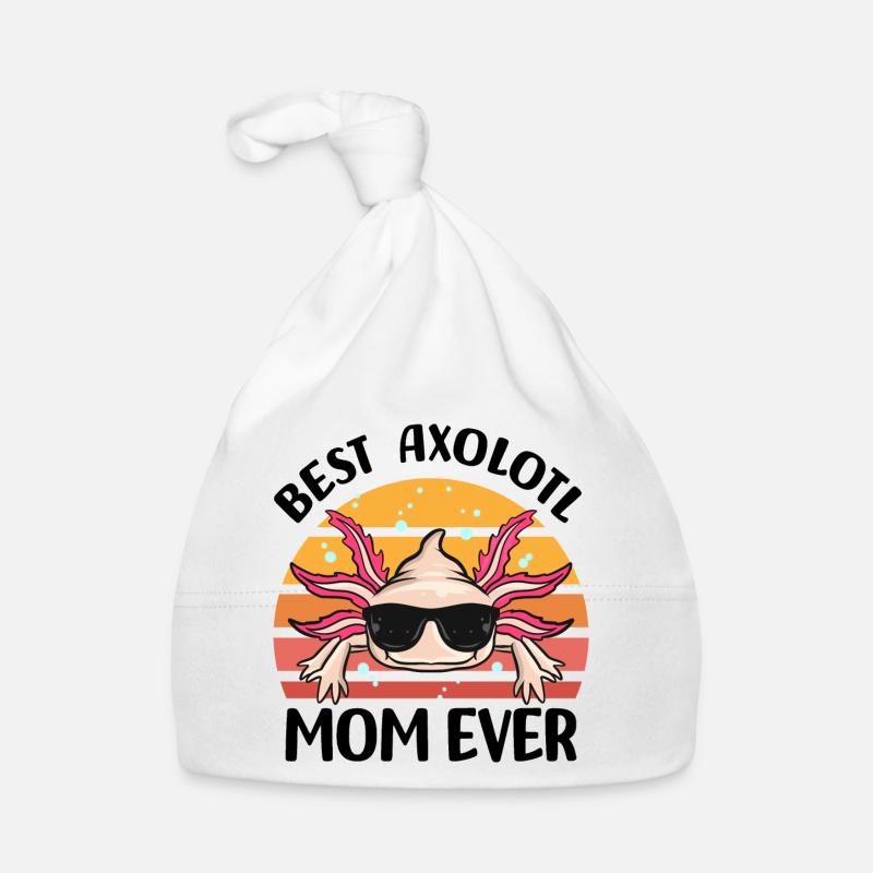 Axolotl Bonnet bio Bébé