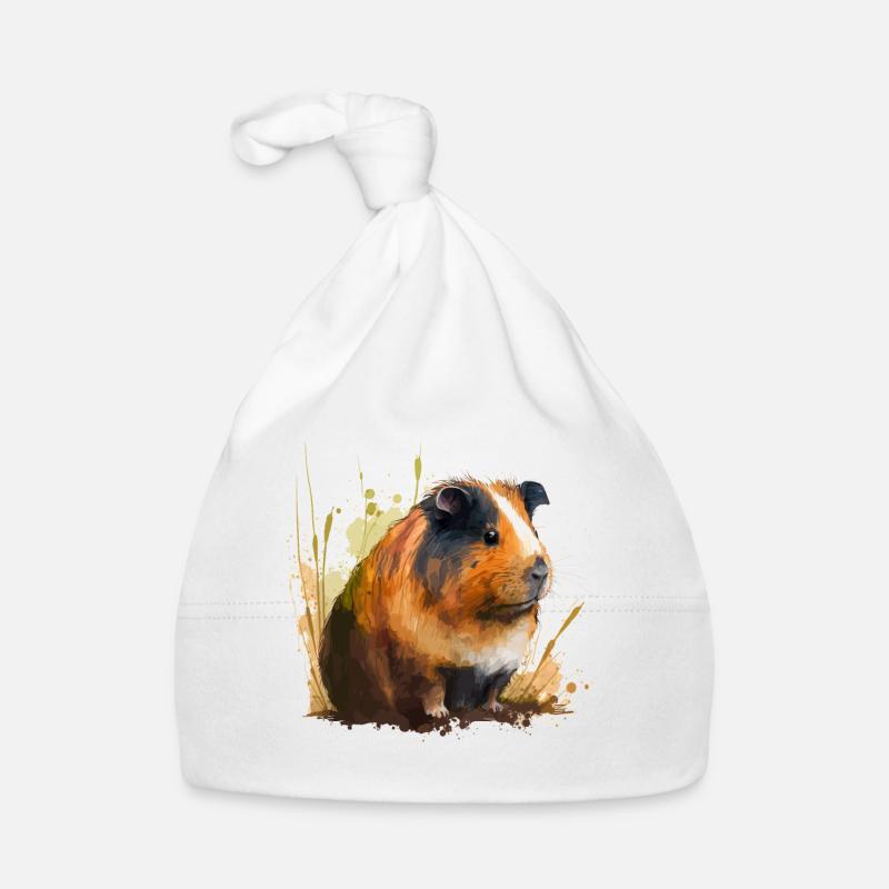 Guinea Pig Piggy Organic Baby Cap