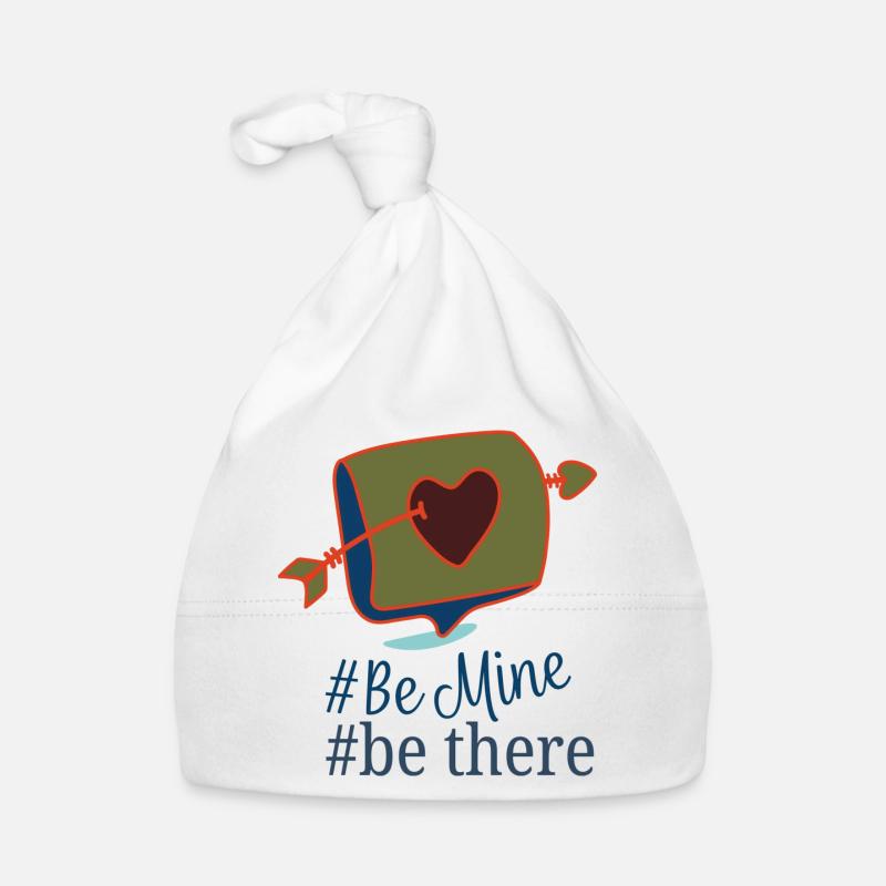 Saint-Valentin Bonnet bio Bébé