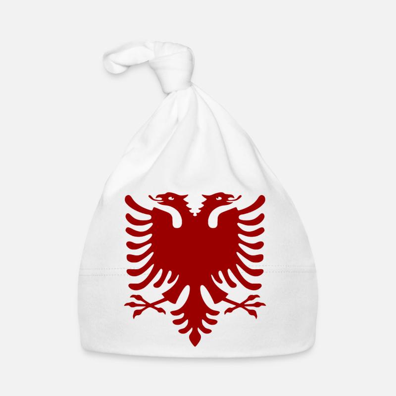 Albanian Eagle Organic Baby Cap