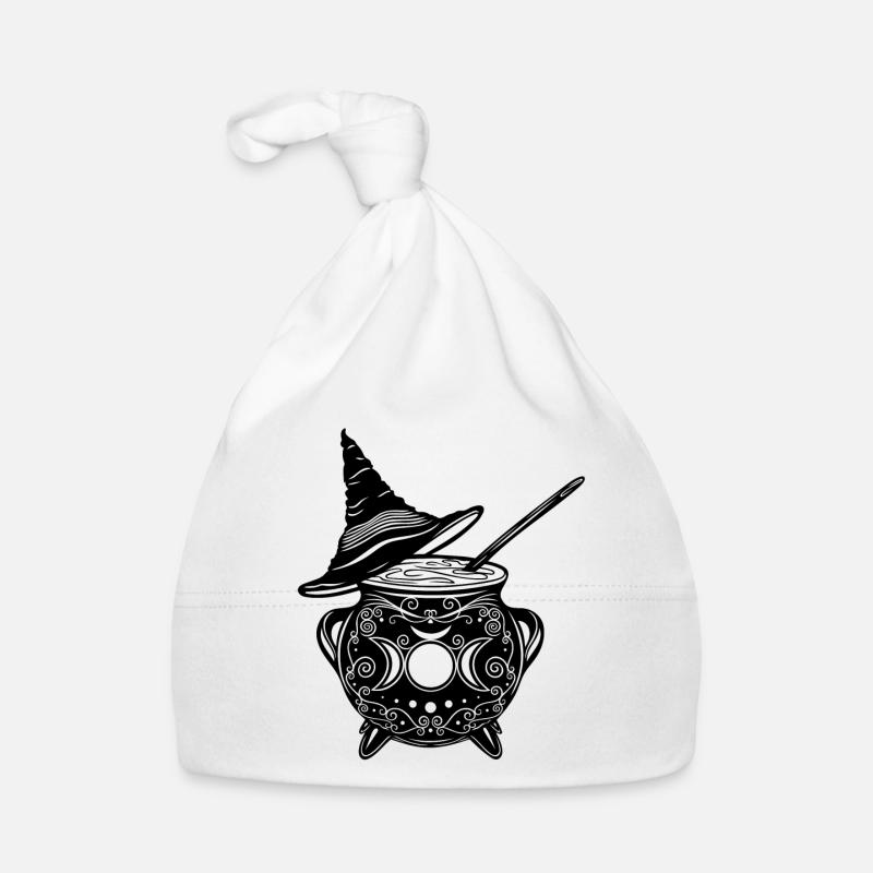 Witch's Cauldron Witch's Hat Witches Walpurgis Night Organic Baby Cap
