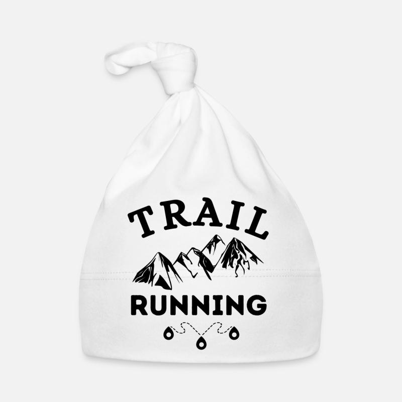 trail, trail running, running Organic Baby Cap