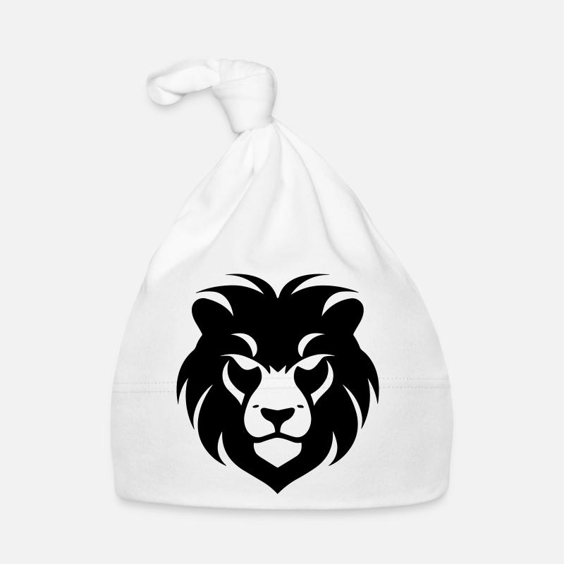 Felin jungle lion's head Organic Baby Cap