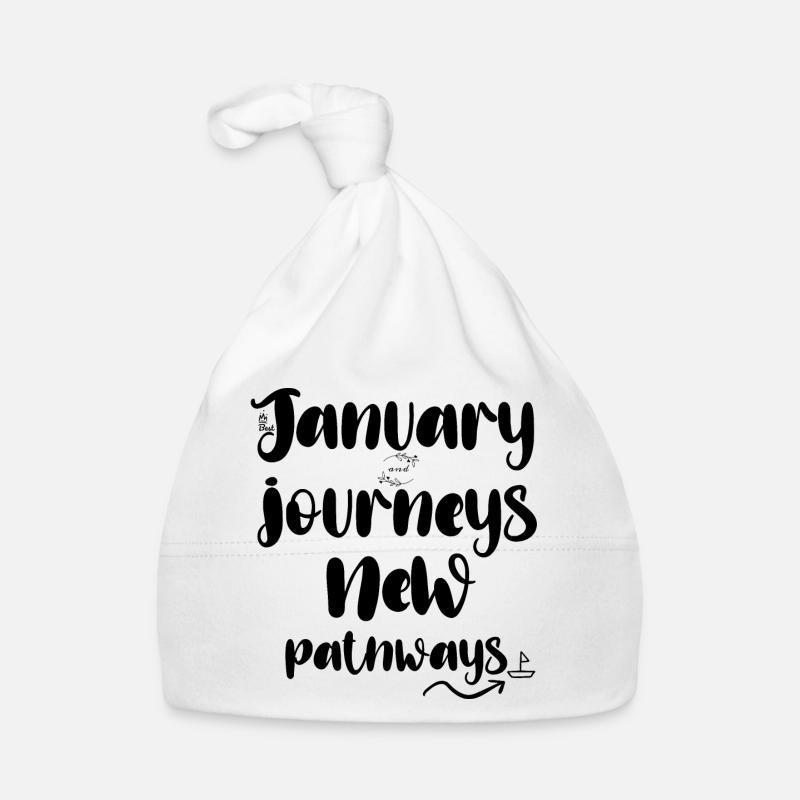 Minimalistischer schwarzer Block Baby Bio-Mütze