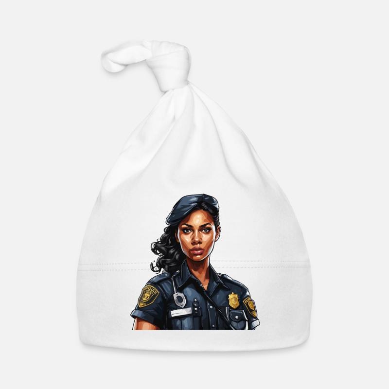 Police / Opérations / Profession / Emploi / Forces d’urgence Bonnet bio Bébé