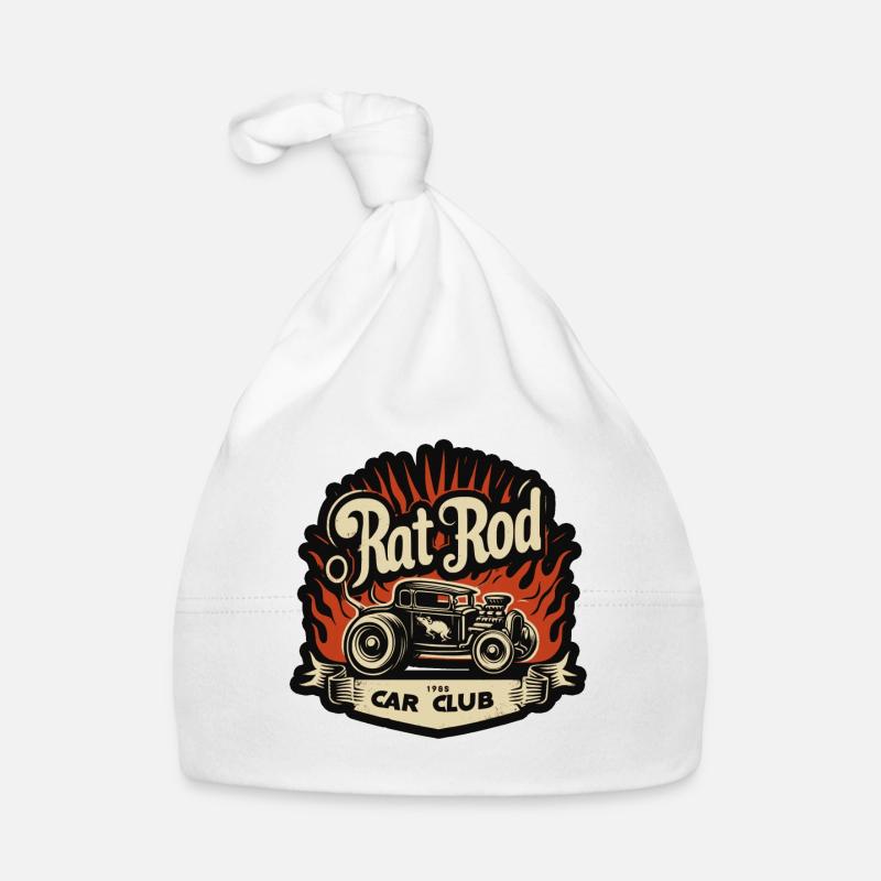 Ratsking Ratlook Shirt – Rustic Custom Style Organic Baby Cap