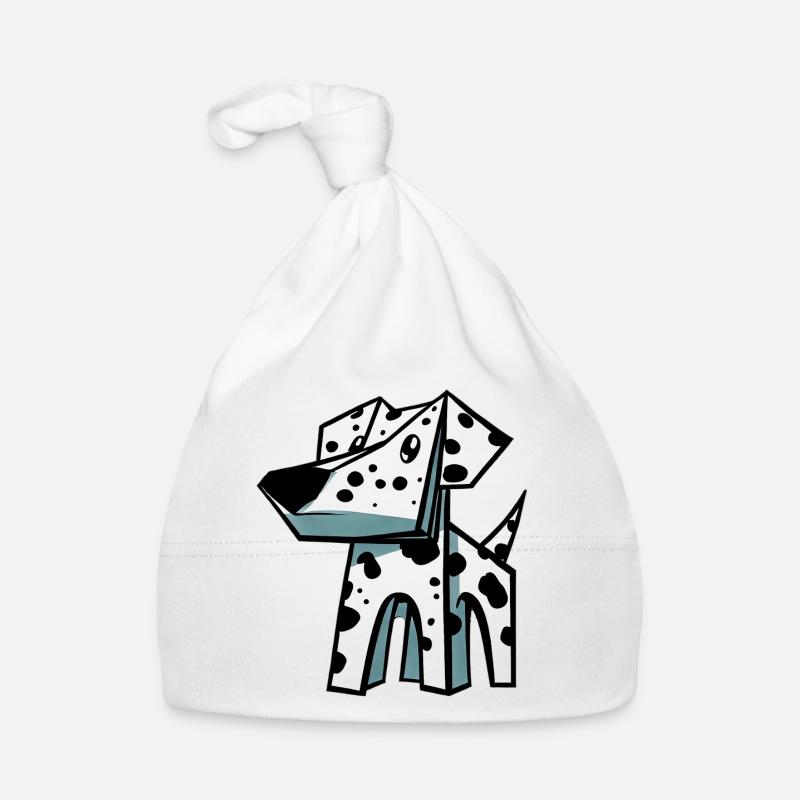 Dalmatian Dog Organic Baby Cap