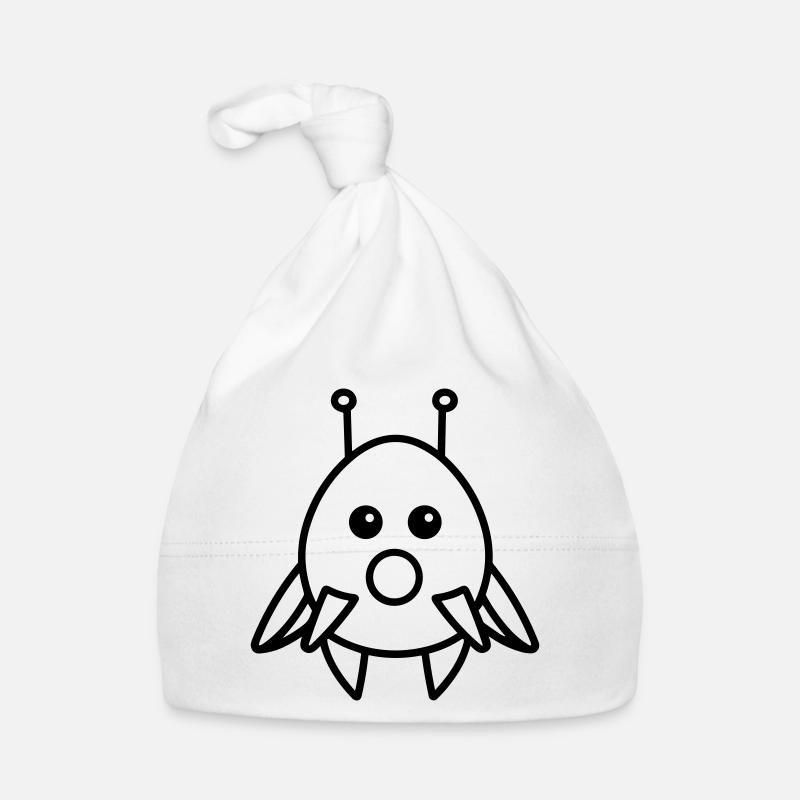 flying saucer Organic Baby Cap