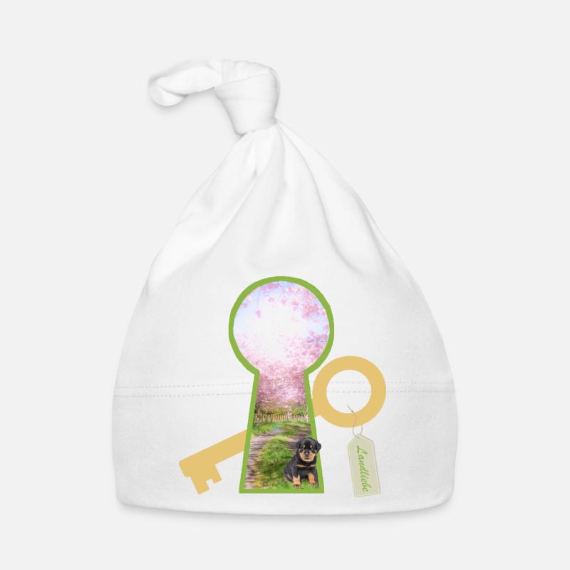 landliebe mit hund Baby Bio-Mütze