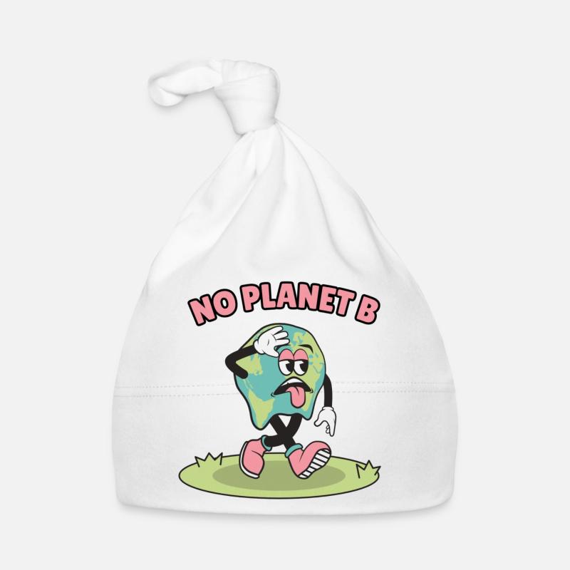 No Planet B Organic Baby Cap