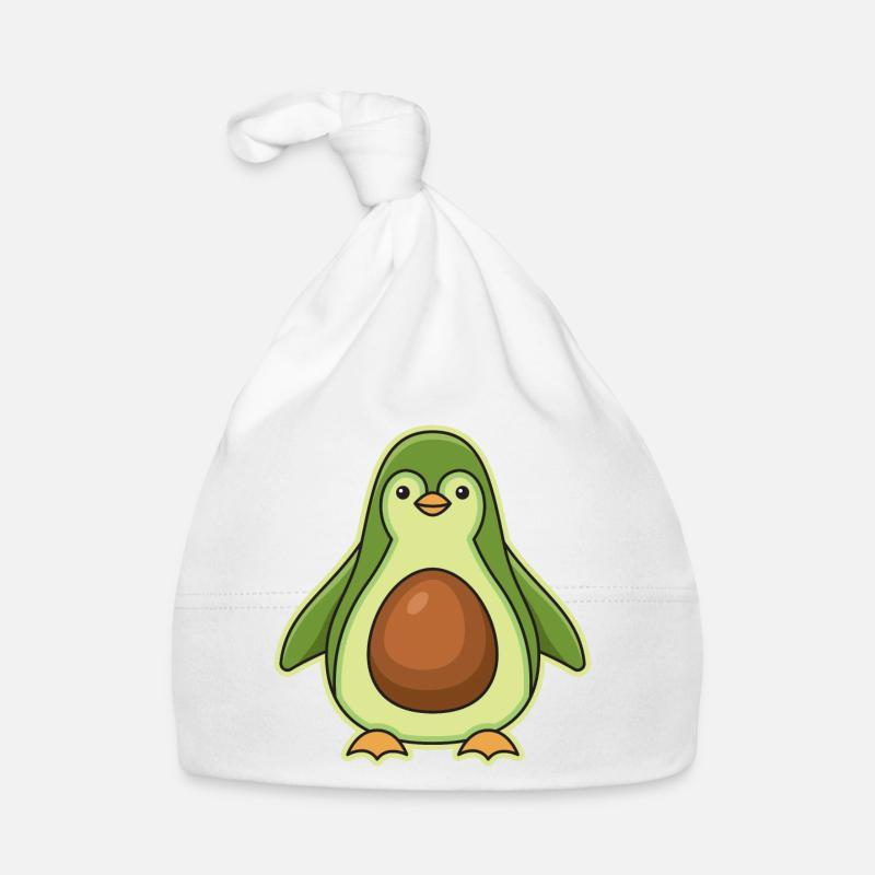 Design d’avocat pingouin pour les amateurs de pingouins Bonnet bio Bébé
