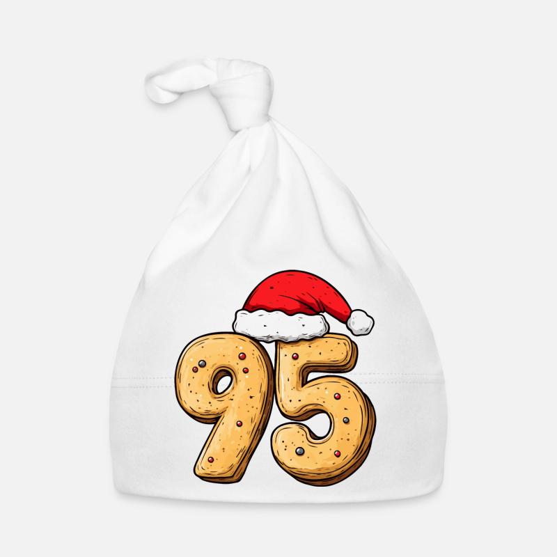 Biscuit de Noël à 95 chiffres Bonnet bio Bébé