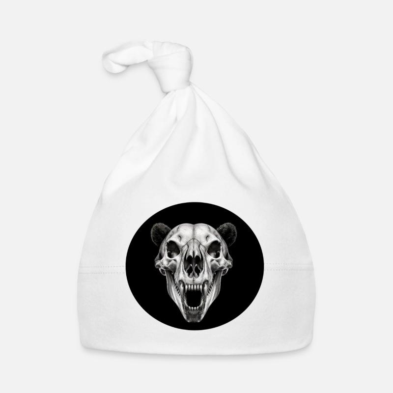 Skull Organic Baby Cap