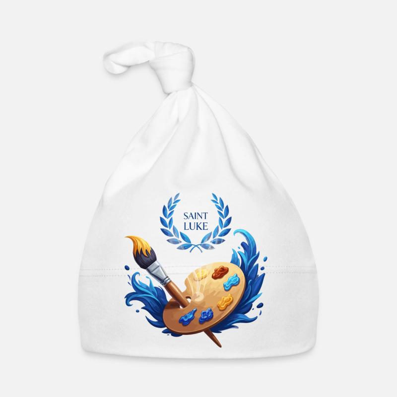 Saint Luke: Artistic Vision Organic Baby Cap