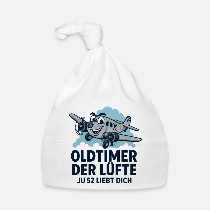 Oldtimer der Lüfte Ju52 Baby Bio-Mütze