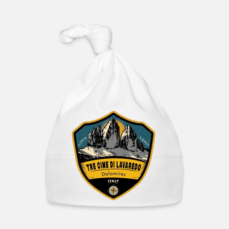 Tre Cime di Lavaredo – Dolomites, Italy Organic Baby Cap