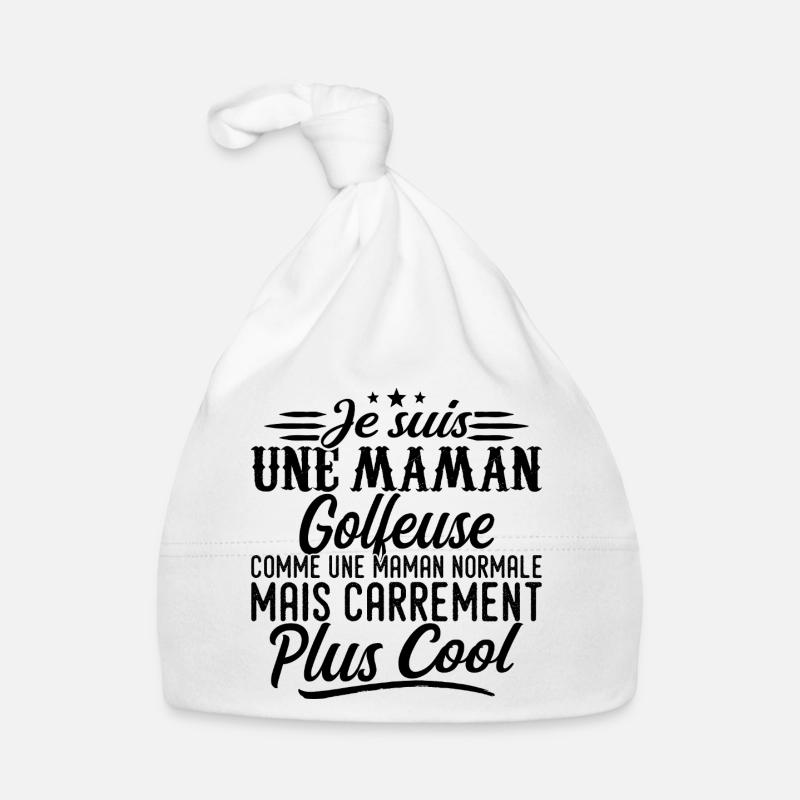 Golfer Mom: Normal, but more badass Organic Baby Cap