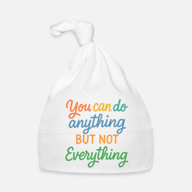 Dicton motivant : conception d’impression Bonnet bio Bébé