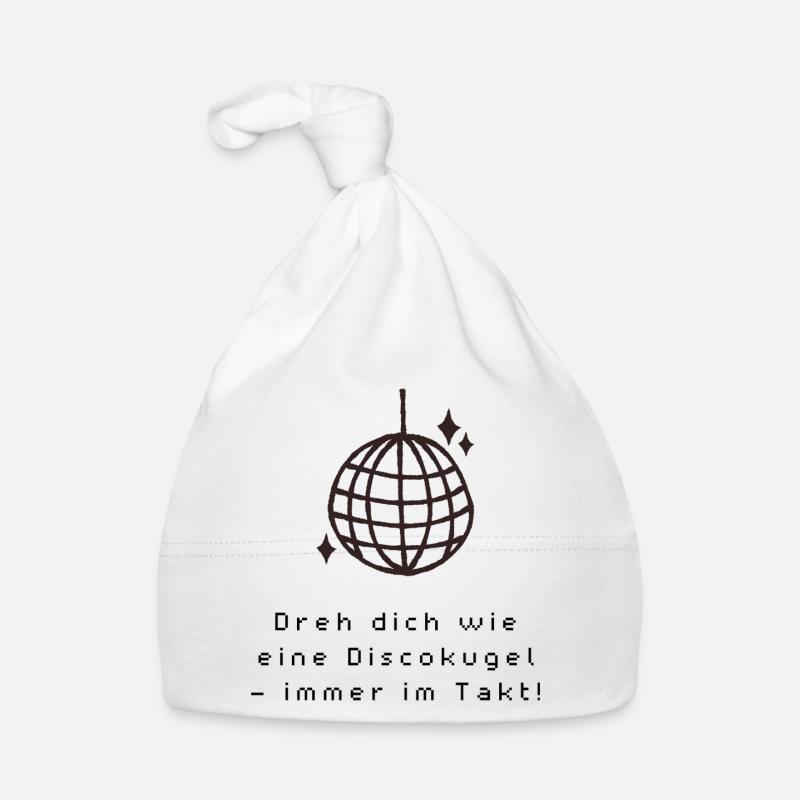 Disco_Kugel Baby Bio-Mütze