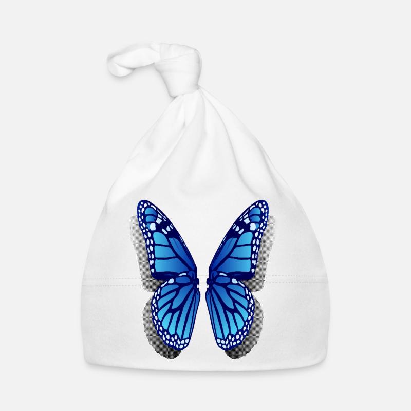 Ailes de papillon Monarc Bonnet bio Bébé