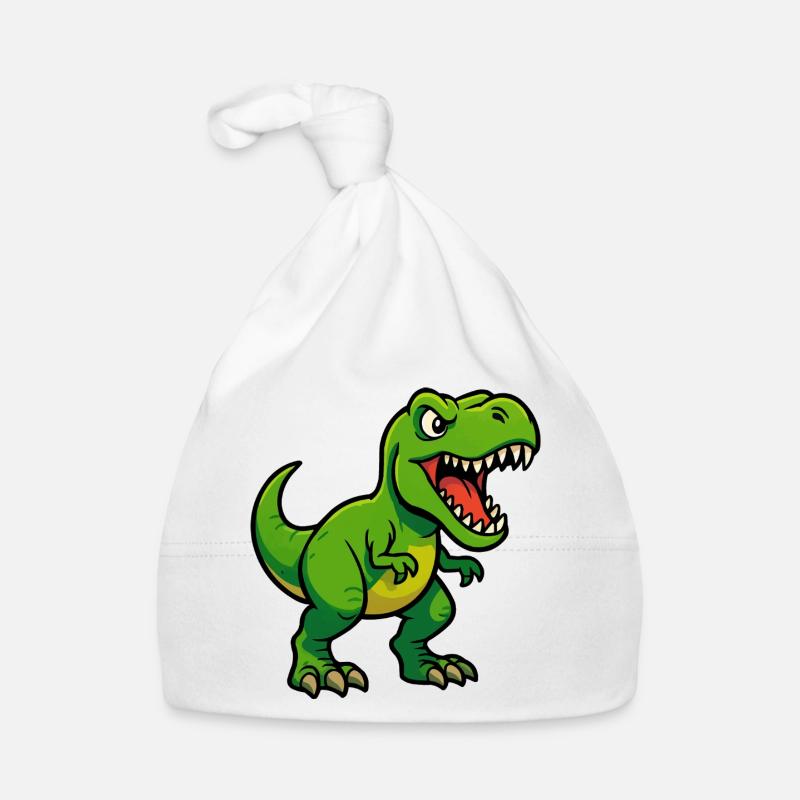 Jungle Dino Dessin animé Bonnet bio Bébé