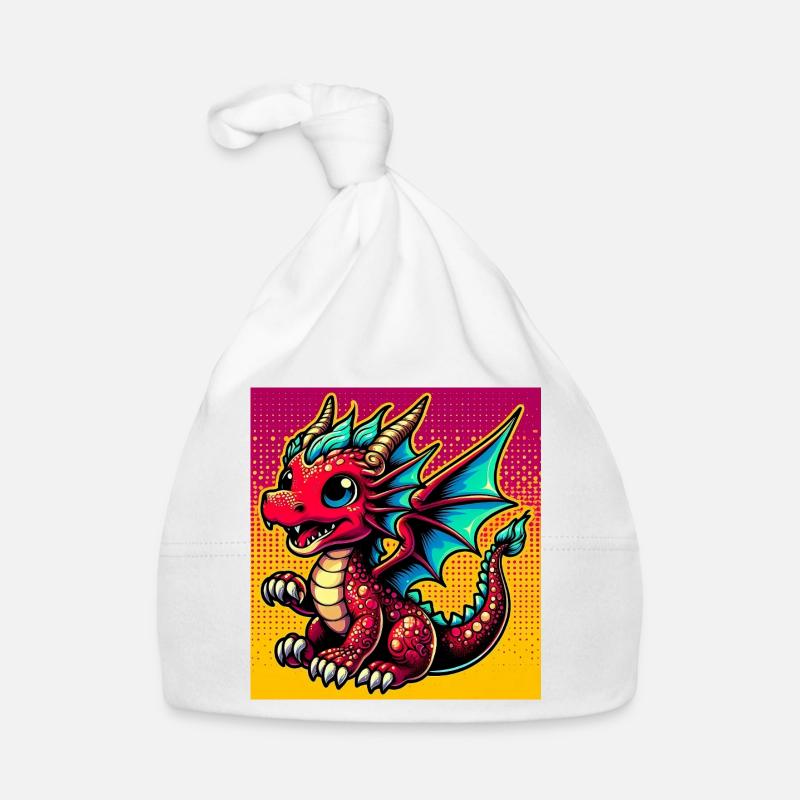 Drache Baby Bio-Mütze
