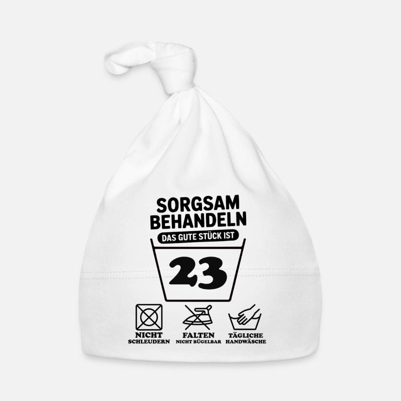 23 Geburtstag – Sorgsam Behandeln Baby Bio-Mütze