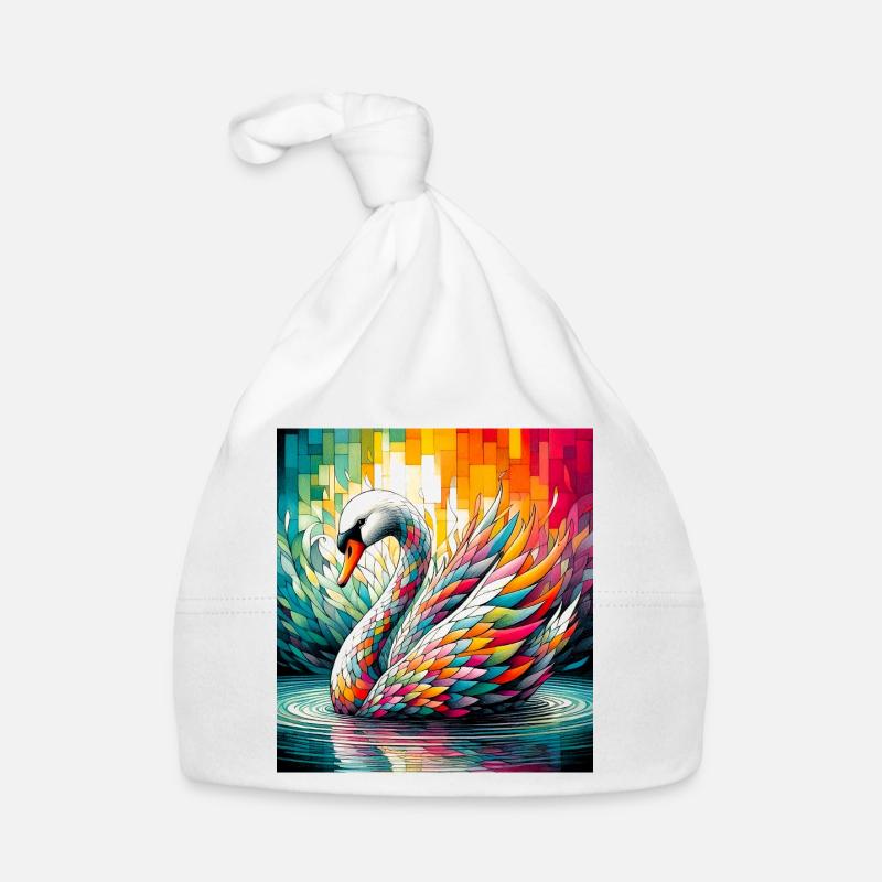 swan Organic Baby Cap