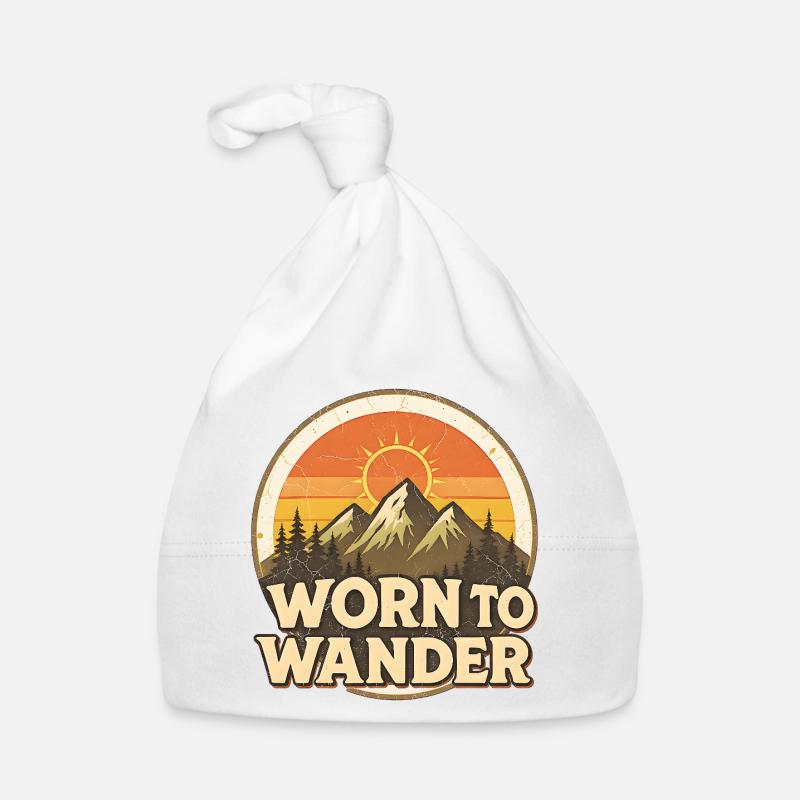 Retro Grunge – Worn to Wander Organic Baby Cap