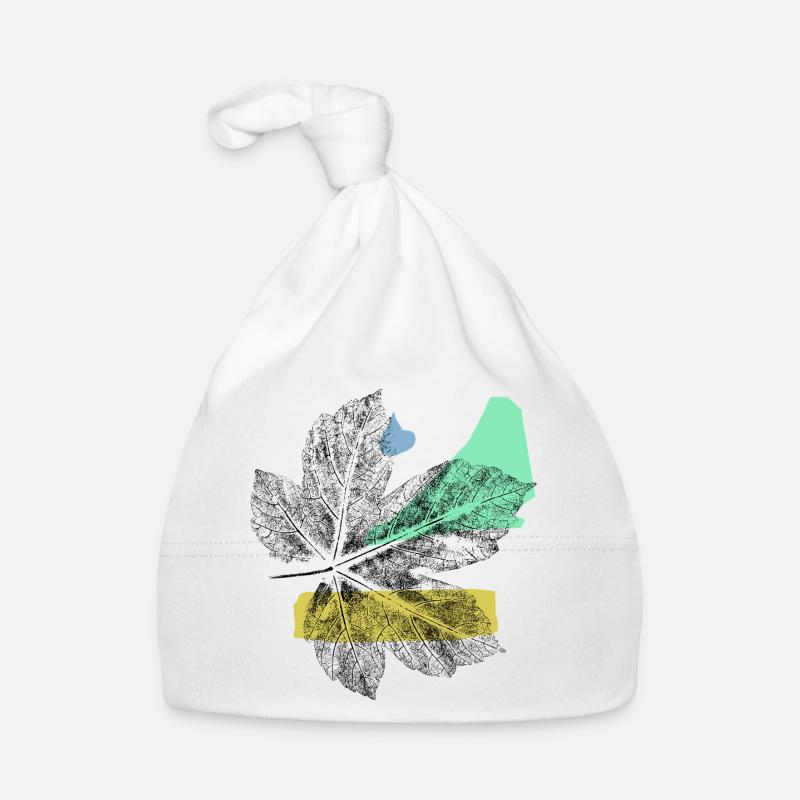 Leaf Maple - Abstrake Art Organic Baby Cap