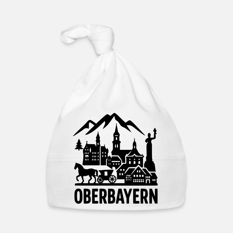 Upper Bavaria Bavarian Organic Baby Cap