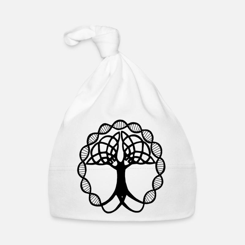 Arbre noir étrange Bonnet bio Bébé