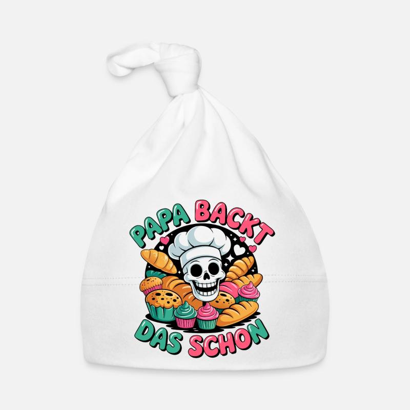 Dad bakes it nicely Organic Baby Cap