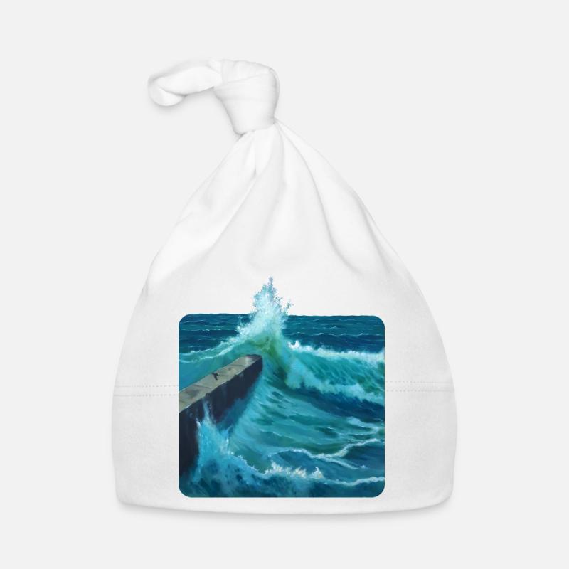 Brise-lames Bonnet bio Bébé